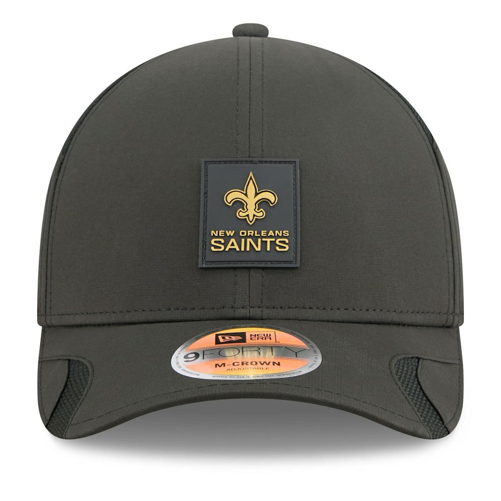 New Orleans Saints 2025 Sideline M-Crown 9FORTY Adjustable Hat | NFL Sale