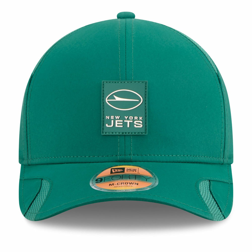 New York Jets 2025 Sideline M-Crown 9FORTY Adjustable Hat | NFL Hot