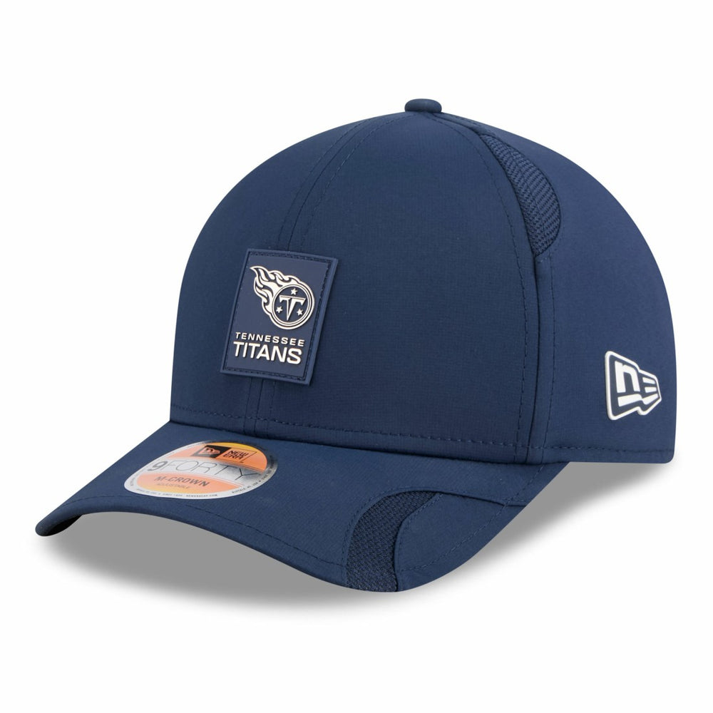 Tennessee Titans 2025 Sideline M-Crown 9FORTY Adjustable Hat | NFL New