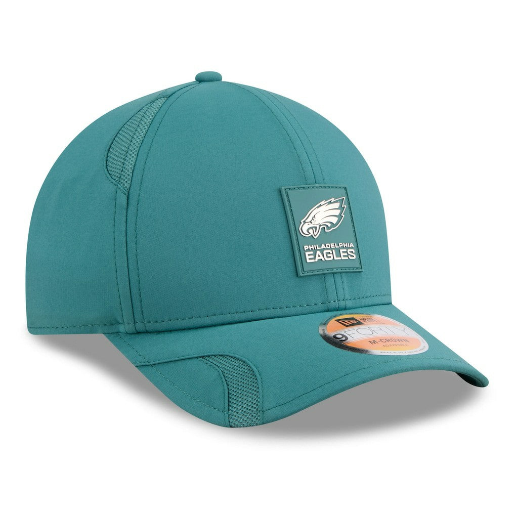 Philadelphia Eagles 2025 Sideline M-Crown 9FORTY Adjustable Hat | NFL Sale