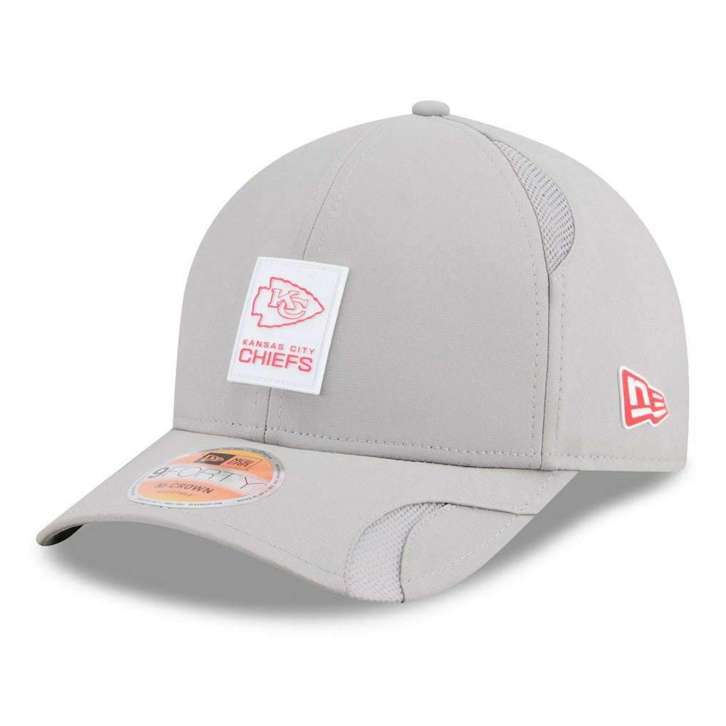 Kansas City Chiefs 2025 Sideline M-Crown 9FORTY Adjustable Hat | NFL On sale
