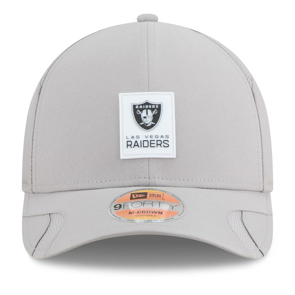 Las Vegas Raiders 2025 Sideline M-Crown 9FORTY Adjustable Hat | NFL Near me
