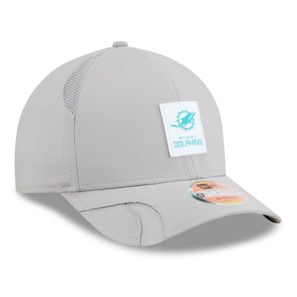 Miami Dolphins 2025 Sideline M-Crown 9FORTY Adjustable Hat | NFL New