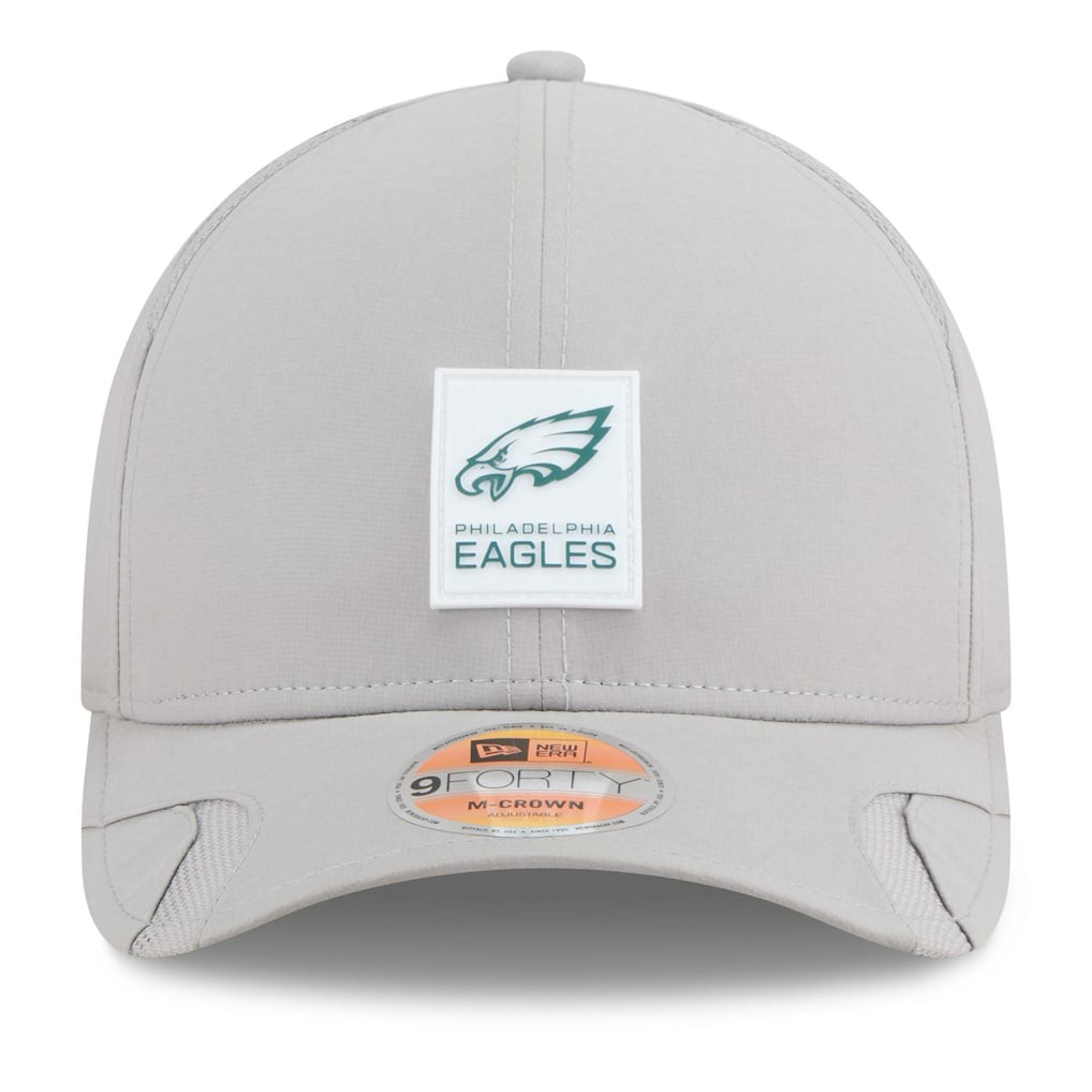 Philadelphia Eagles 2025 Sideline M-Crown 9FORTY Adjustable Hat | NFL Outlet
