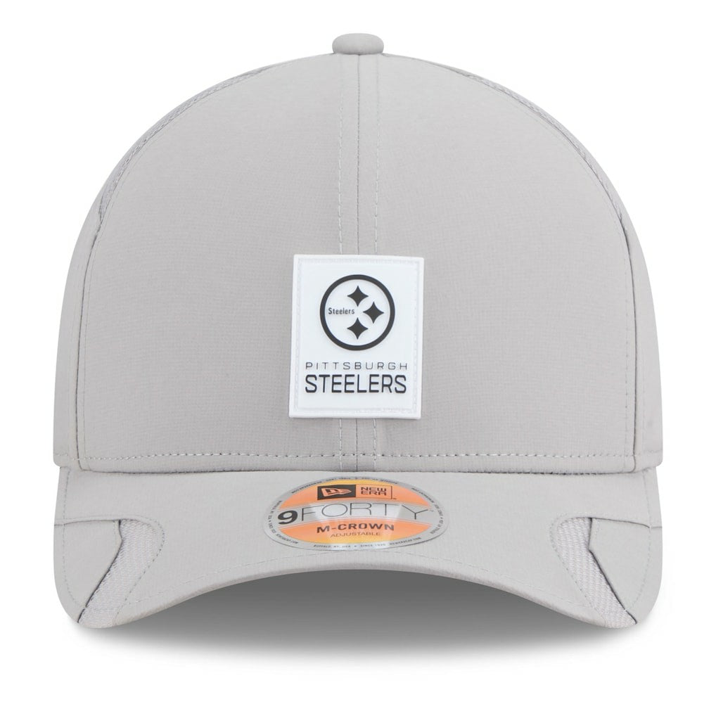 Pittsburgh Steelers 2025 Sideline M-Crown 9FORTY Adjustable Hat | NFL Online