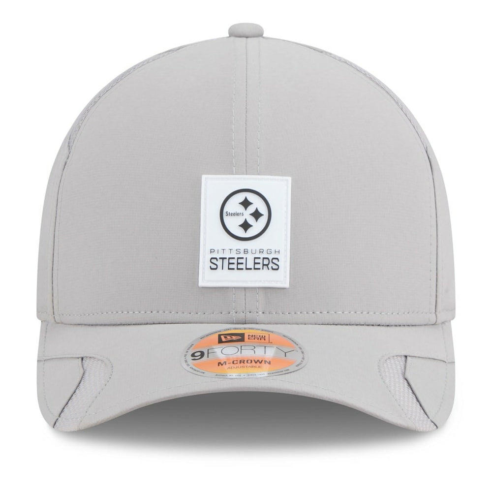 Pittsburgh Steelers 2025 Sideline M-Crown 9FORTY Adjustable Hat | NFL Online