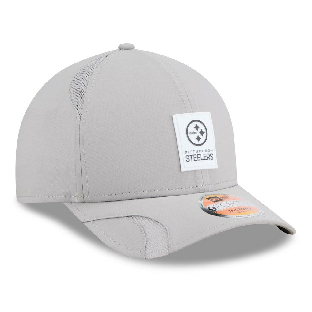 Pittsburgh Steelers 2025 Sideline M-Crown 9FORTY Adjustable Hat | NFL Online