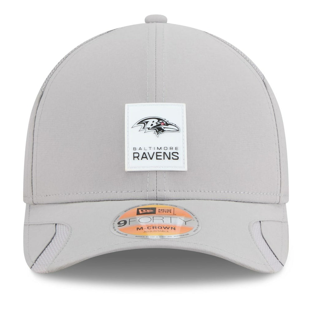 Baltimore Ravens 2025 Sideline M-Crown 9FORTY Adjustable Hat | NFL New