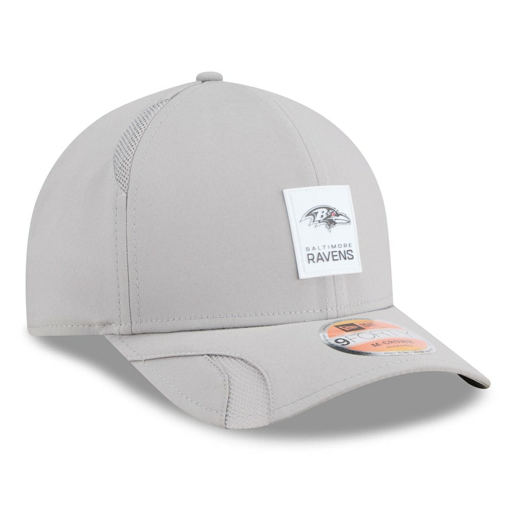 Baltimore Ravens 2025 Sideline M-Crown 9FORTY Adjustable Hat | NFL New