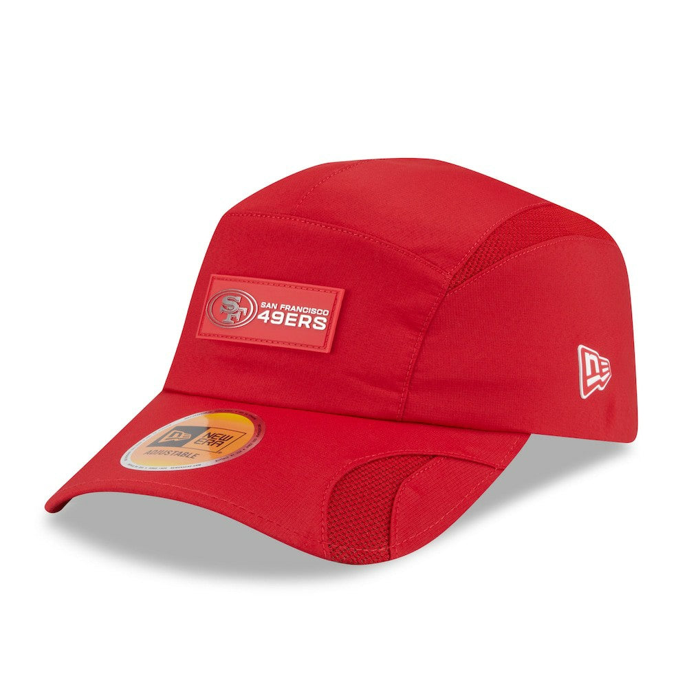 San Francisco 49ers 2025 Sideline Runner Adjustable Hat | NFL Discount