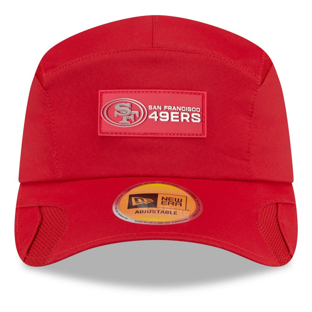 San Francisco 49ers 2025 Sideline Runner Adjustable Hat | NFL Discount