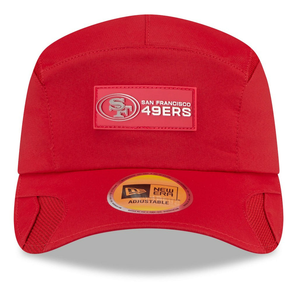 San Francisco 49ers 2025 Sideline Runner Adjustable Hat | NFL Discount