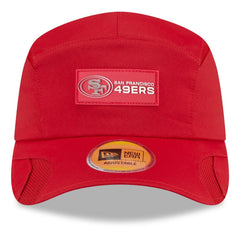 San Francisco 49ers 2025 Sideline Runner Adjustable Hat | NFL Discount