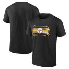 Pittsburgh Steelers State Outline T-Shirt | NFL Near me