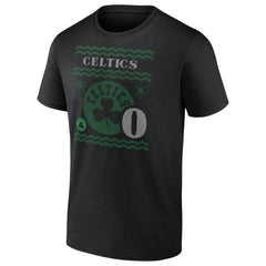 Black Jayson Tatum Boston Celtics Ugly Sweater Name & Number T-Shirt | NBA