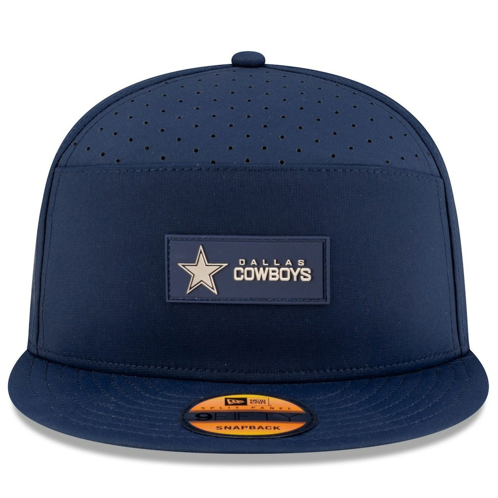 Dallas Cowboys 2025 Sideline Split Panel 9FIFTY Snapback Hat | NFL Hot