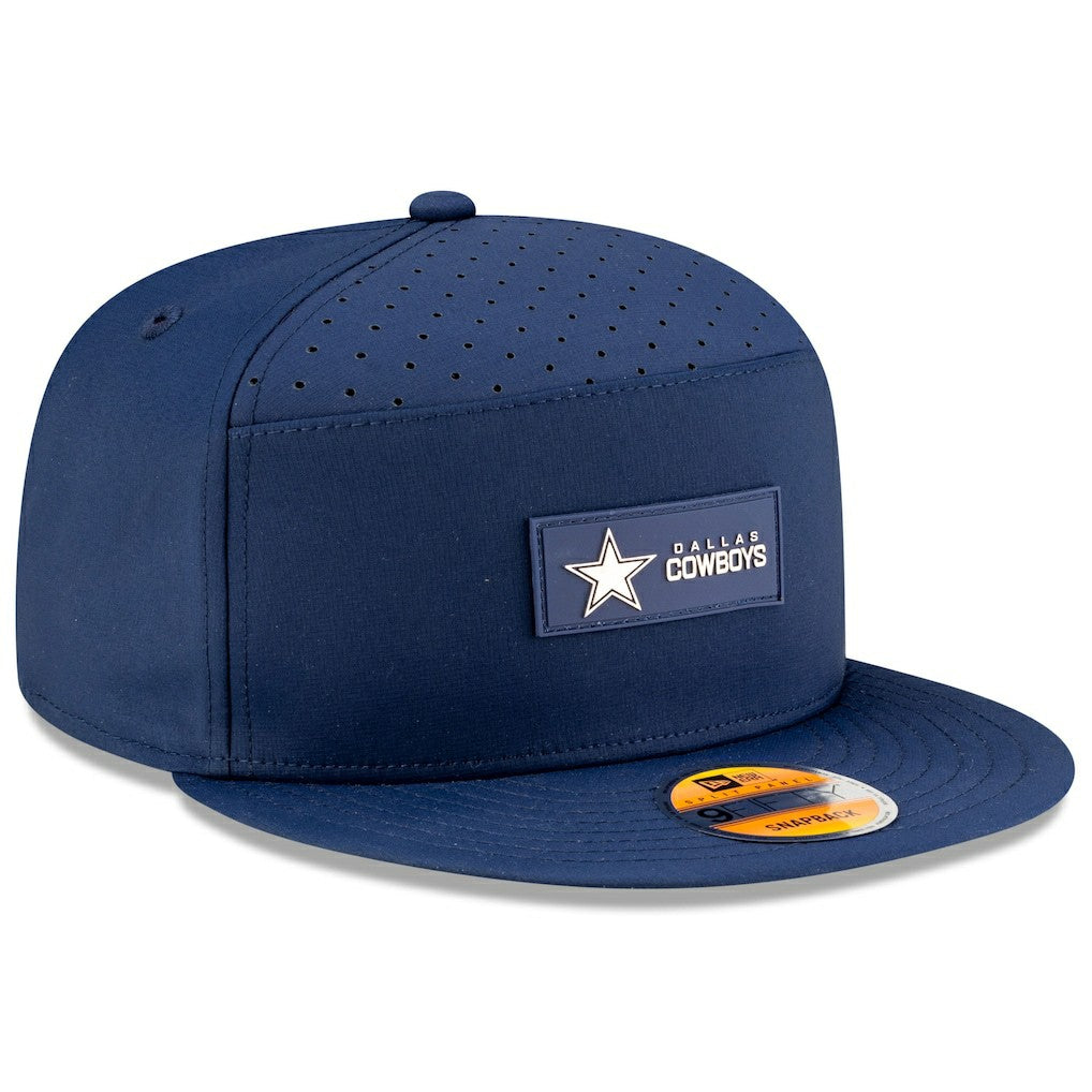 Dallas Cowboys 2025 Sideline Split Panel 9FIFTY Snapback Hat | NFL Hot