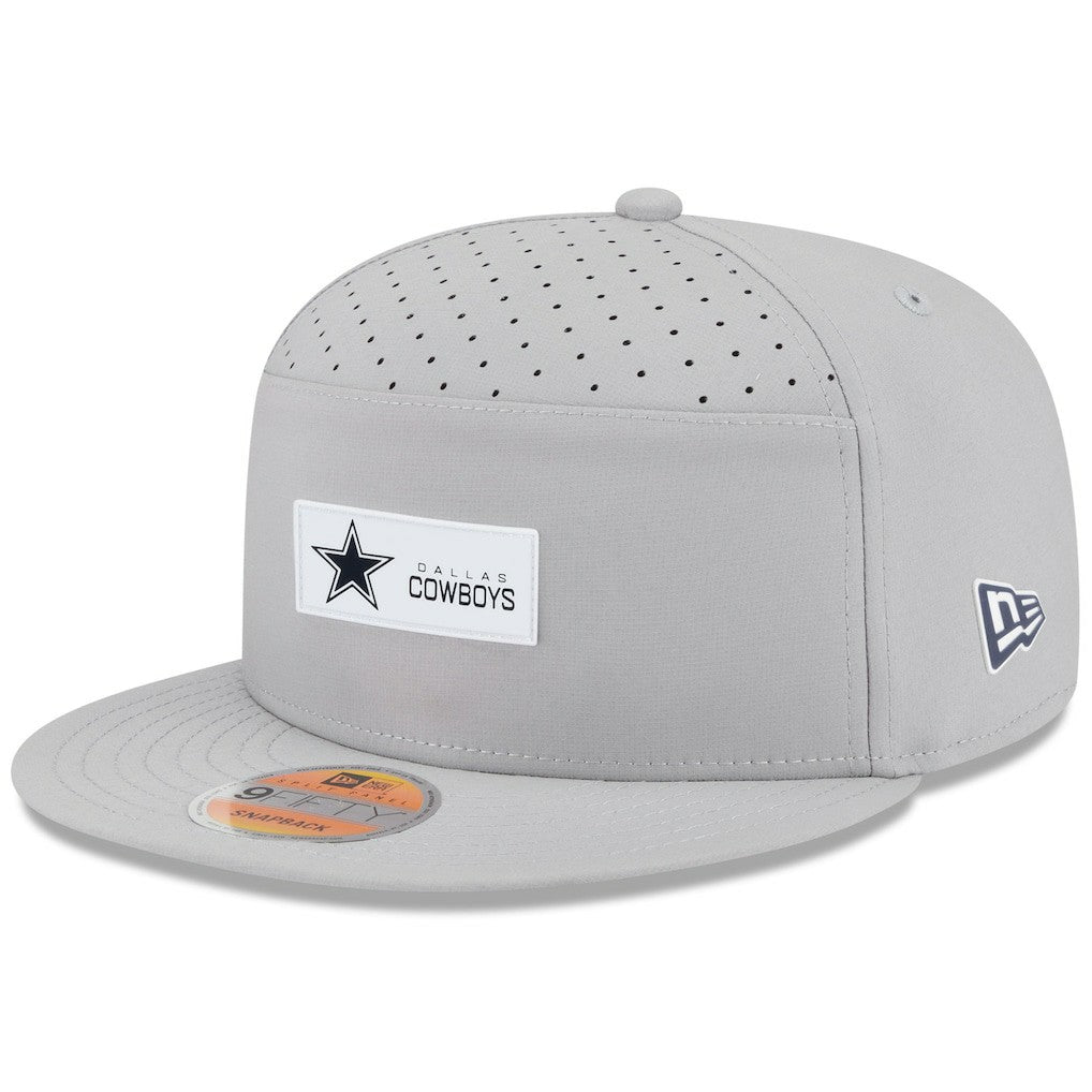 Dallas Cowboys 2025 Sideline Split Panel 9FIFTY Snapback Hat | NFL Sale