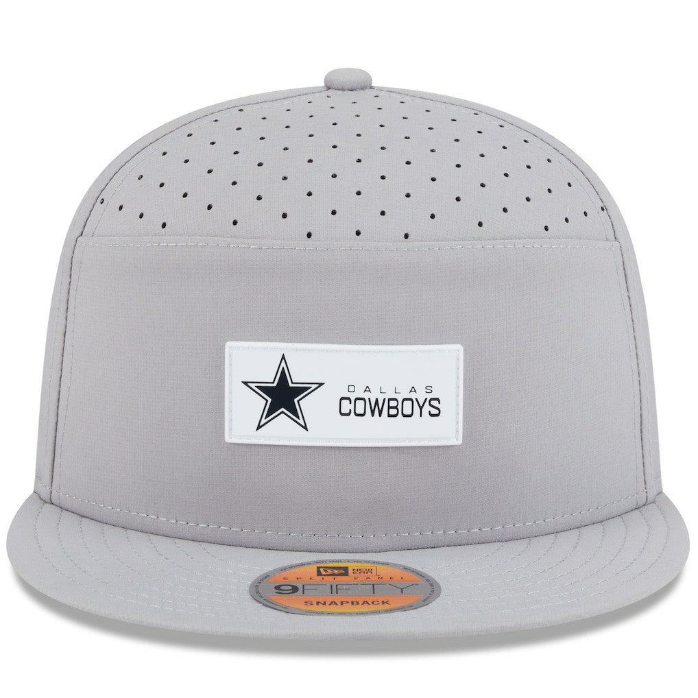 Dallas Cowboys 2025 Sideline Split Panel 9FIFTY Snapback Hat | NFL Sale