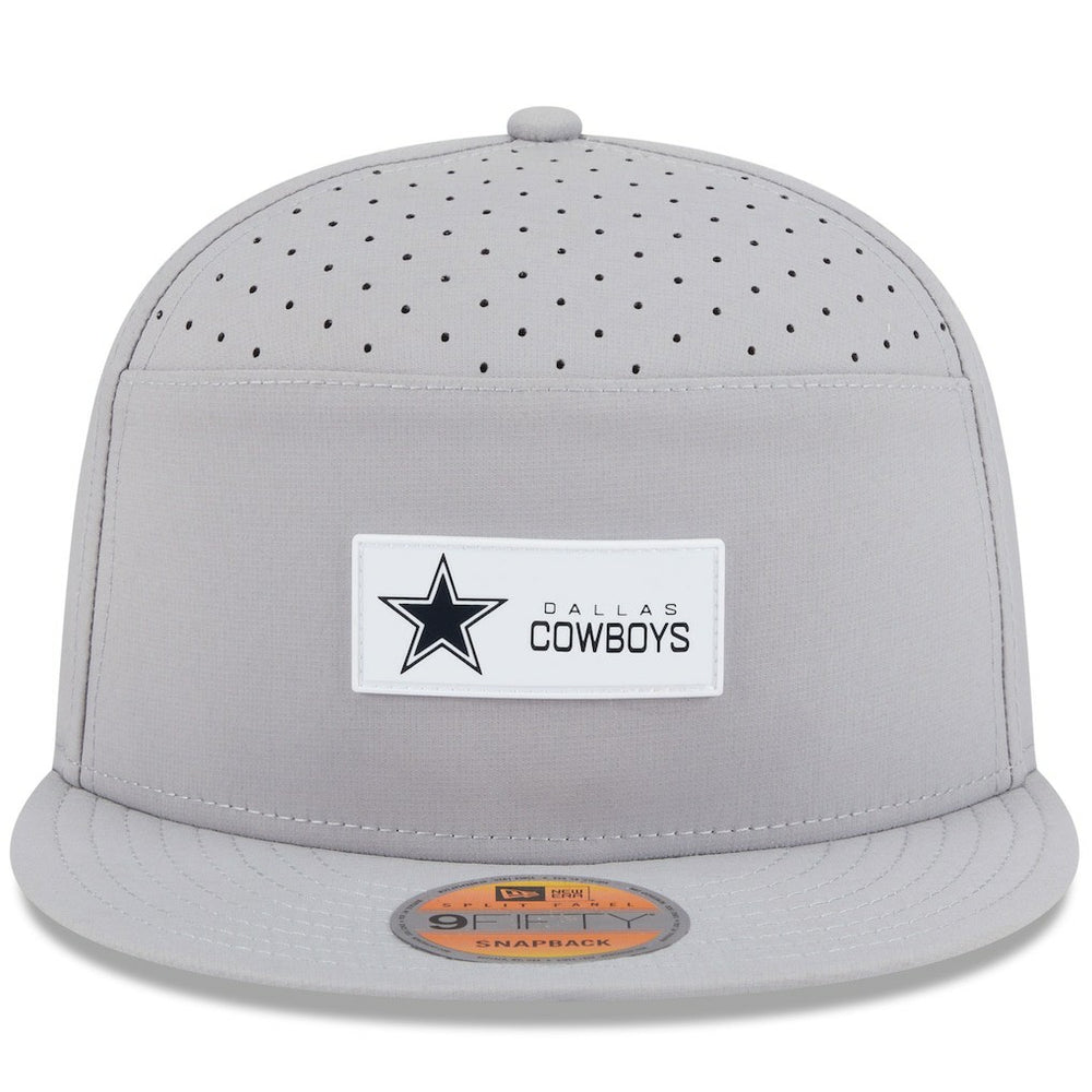 Dallas Cowboys 2025 Sideline Split Panel 9FIFTY Snapback Hat | NFL Sale