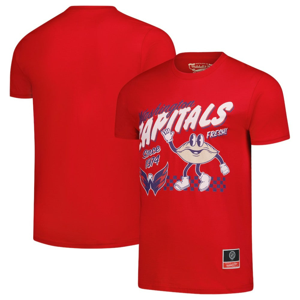 Washington Capitals Mitchell & Ness Local Food T-Shirt -  NHL T-shirts