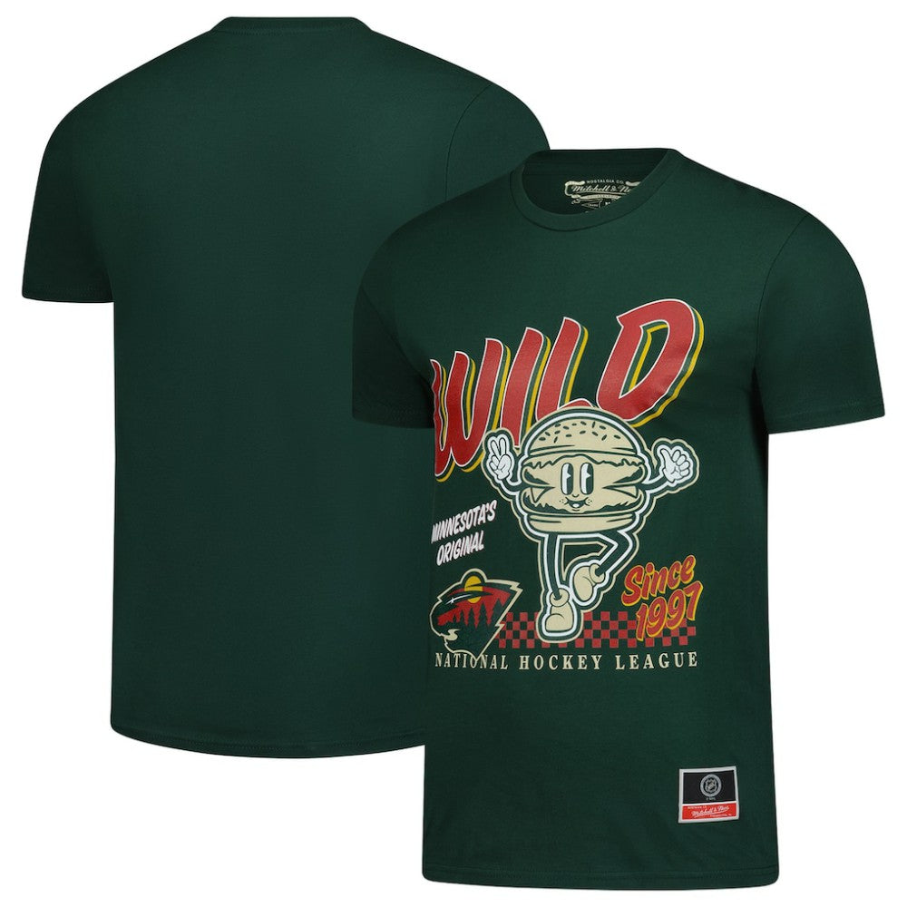 Minnesota Wild Mitchell & Ness Local Food T-Shirt -  NHL T-shirts