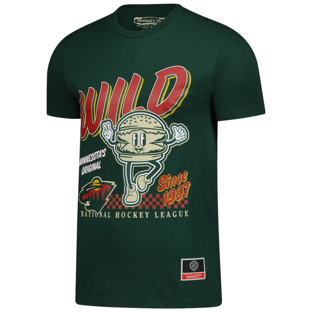 Minnesota Wild Mitchell & Ness Local Food T-Shirt -  NHL T-shirts