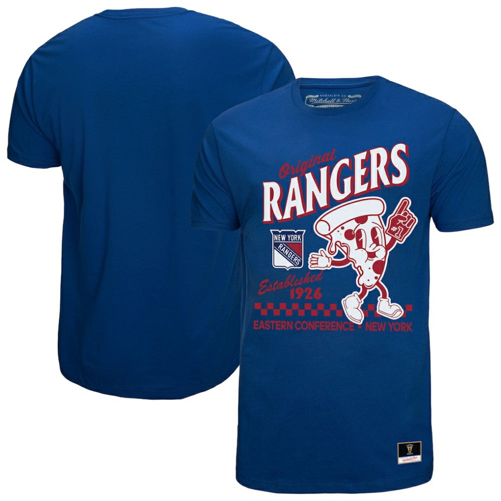 New York Rangers Mitchell & Ness Local Food T-Shirt -  NHL T-shirts
