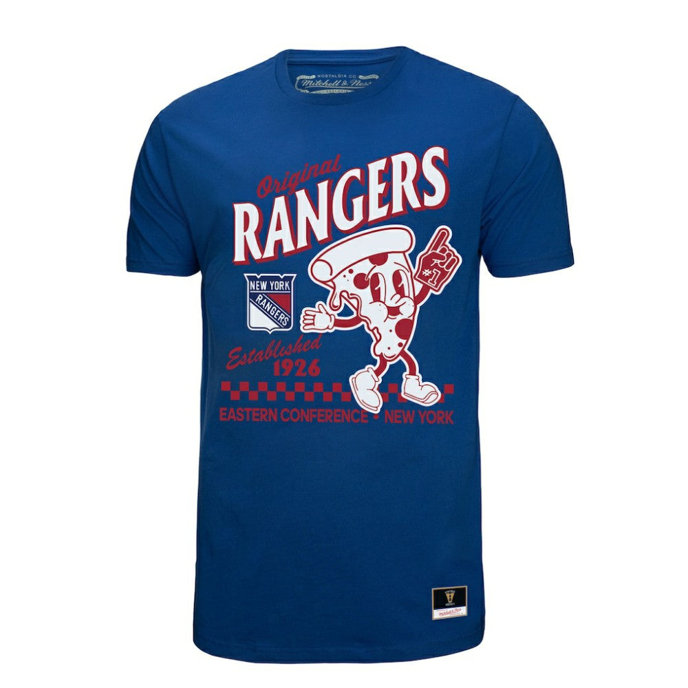 New York Rangers Mitchell & Ness Local Food T-Shirt -  NHL T-shirts