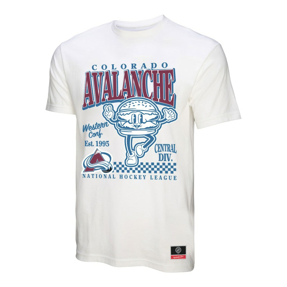 Colorado Avalanche Mitchell & Ness Local Food T-Shirt -  NHL T-shirts