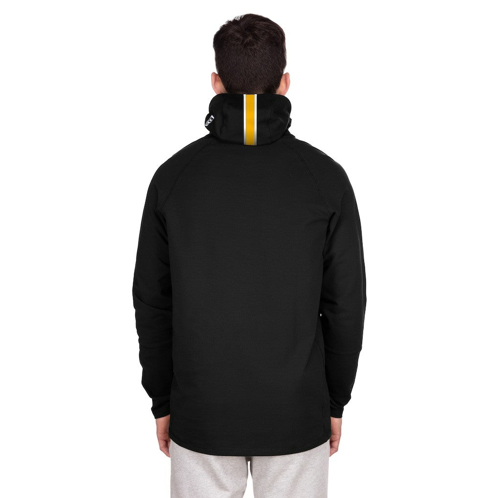 Washington Commanders Functional Fandom Balaclava Helmet Stripe Tri-Blend Hoodie | NFL US