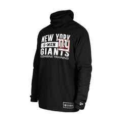 New York Giants Functional Fandom Balaclava Helmet Stripe Tri-Blend Hoodie | NFL Outlet