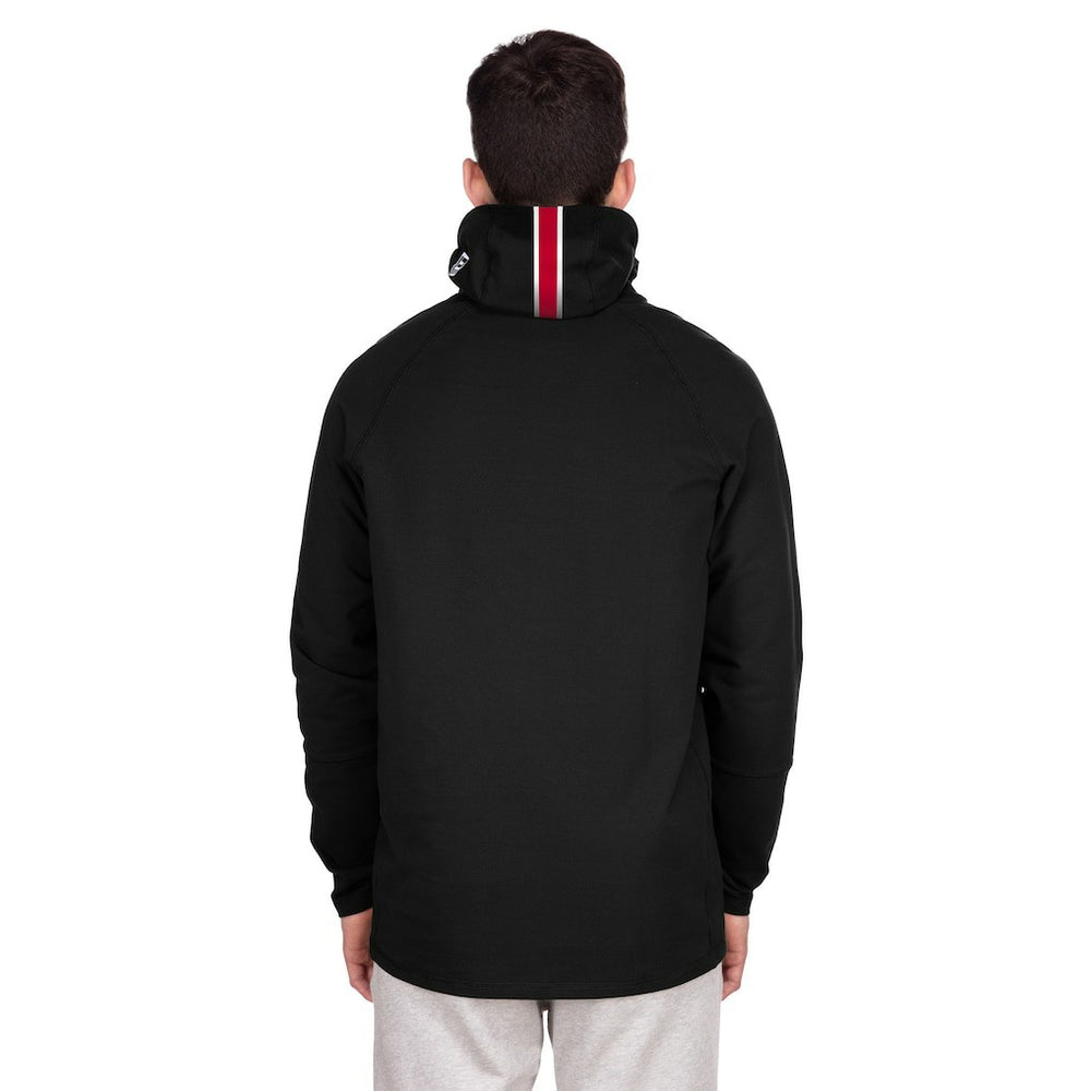 New York Giants Functional Fandom Balaclava Helmet Stripe Tri-Blend Hoodie | NFL Outlet