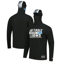 Detroit Lions Functional Fandom Balaclava Helmet Stripe Tri-Blend Hoodie | NFL Online