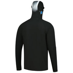 Detroit Lions Functional Fandom Balaclava Helmet Stripe Tri-Blend Hoodie | NFL Online