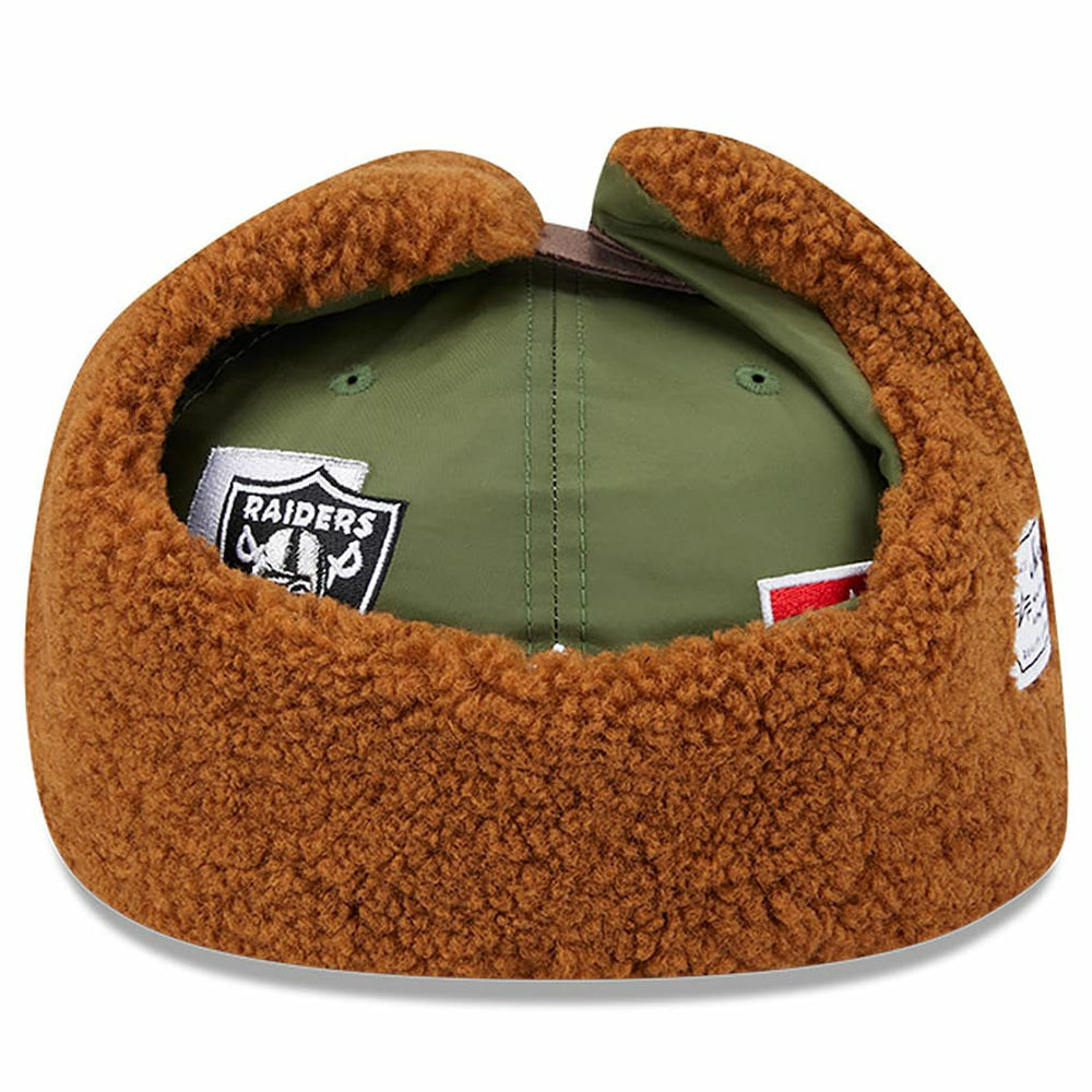 Las Vegas Raiders x Alpha Industries Dog Ears 59FIFTY Fitted Hat | NFL Outlet