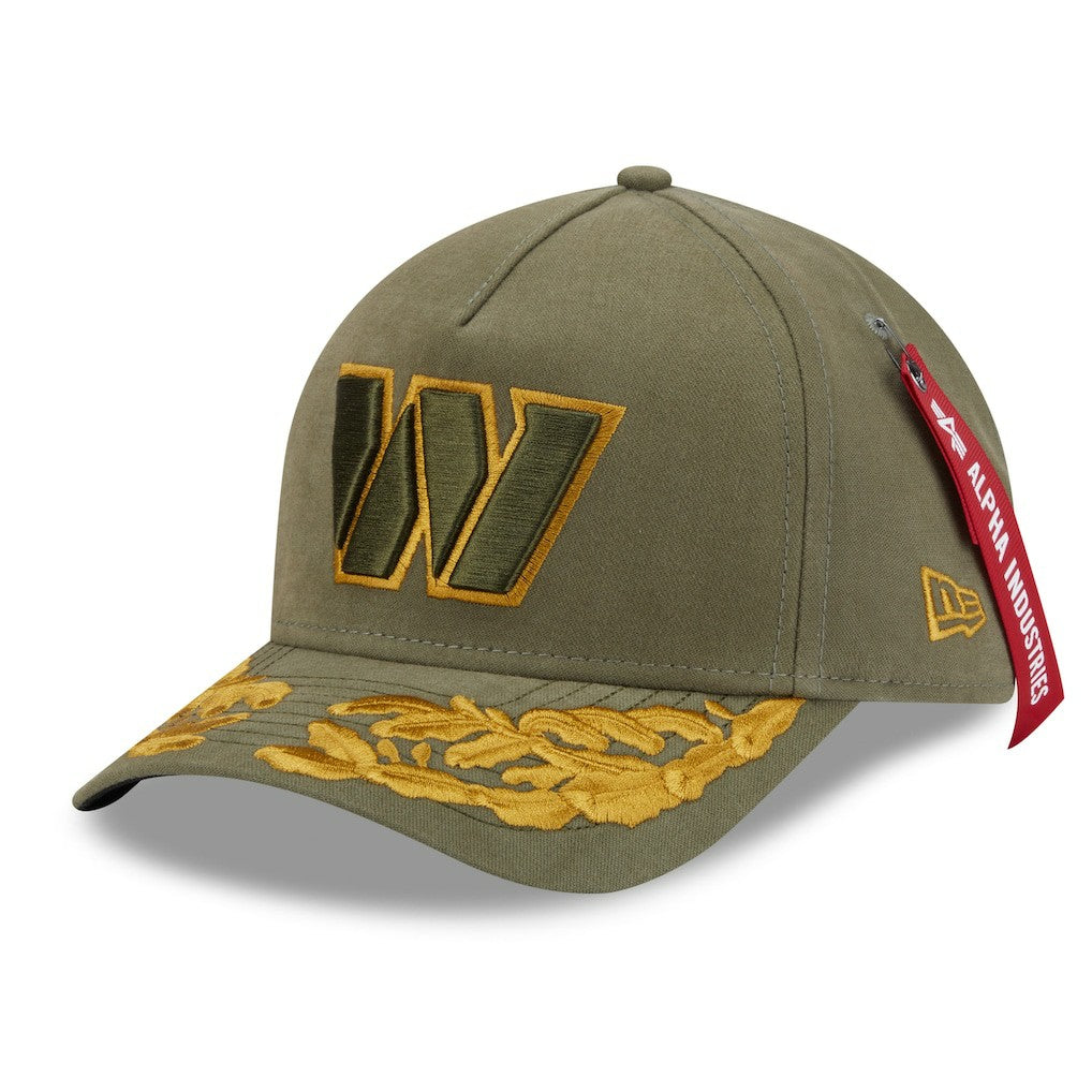 Washington Commanders x Alpha Industries A-Frame 9FORTY Adjustable Hat | NFL Online