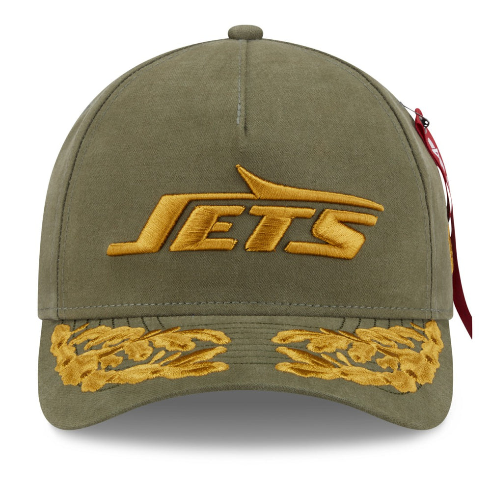 New York Jets x Alpha Industries A-Frame 9FORTY Adjustable Hat | NFL On sale