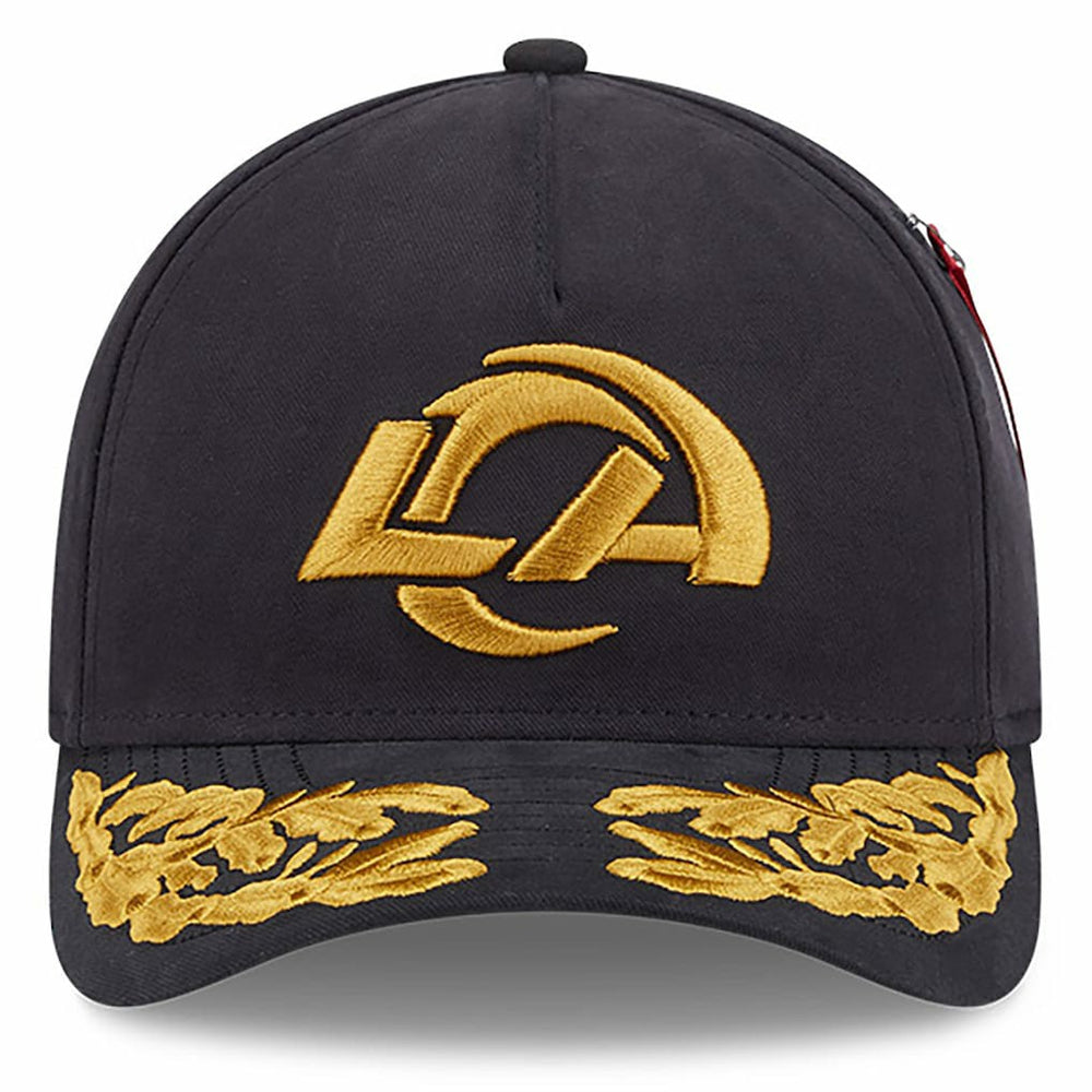 Los Angeles Rams x Alpha Industries A-Frame 9FORTY Adjustable Hat | NFL Sale