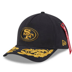 San Francisco 49ers x Alpha Industries A-Frame 9FORTY Adjustable Hat | NFL Hot