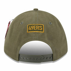 San Francisco 49ers x Alpha Industries A-Frame 9FORTY Adjustable Hat | NFL Hot
