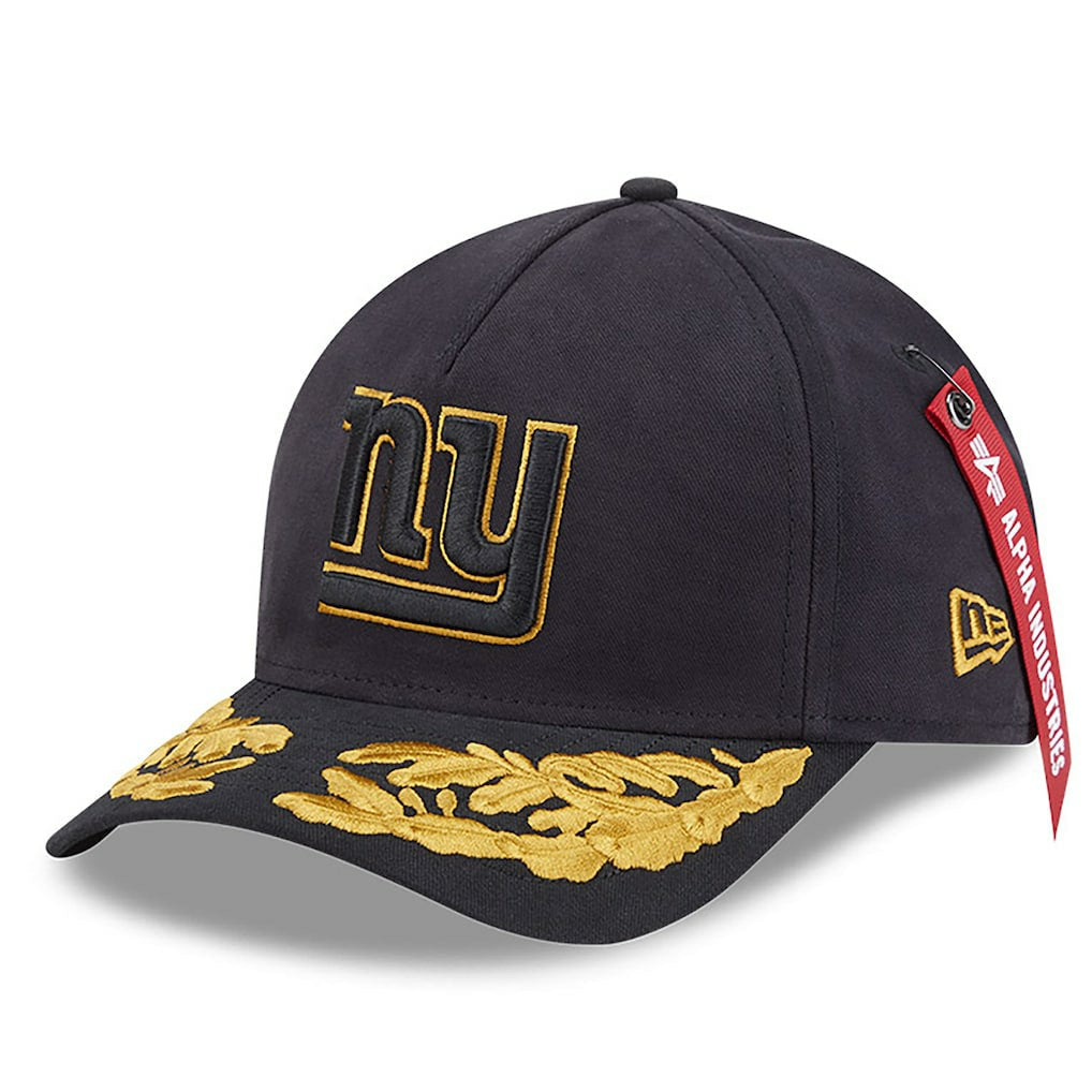 New York Giants x Alpha Industries A-Frame 9FORTY Adjustable Hat | NFL Discount