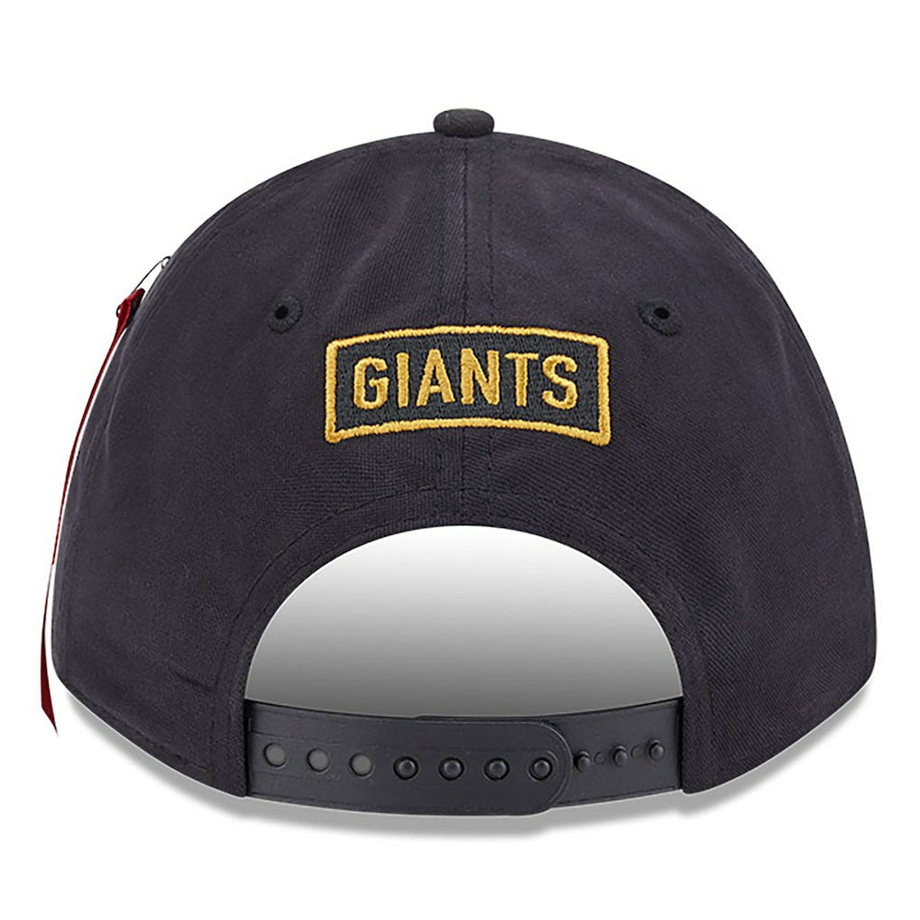 New York Giants x Alpha Industries A-Frame 9FORTY Adjustable Hat | NFL Discount