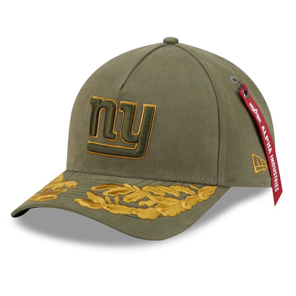 New York Giants x Alpha Industries A-Frame 9FORTY Adjustable Hat | NFL Near me