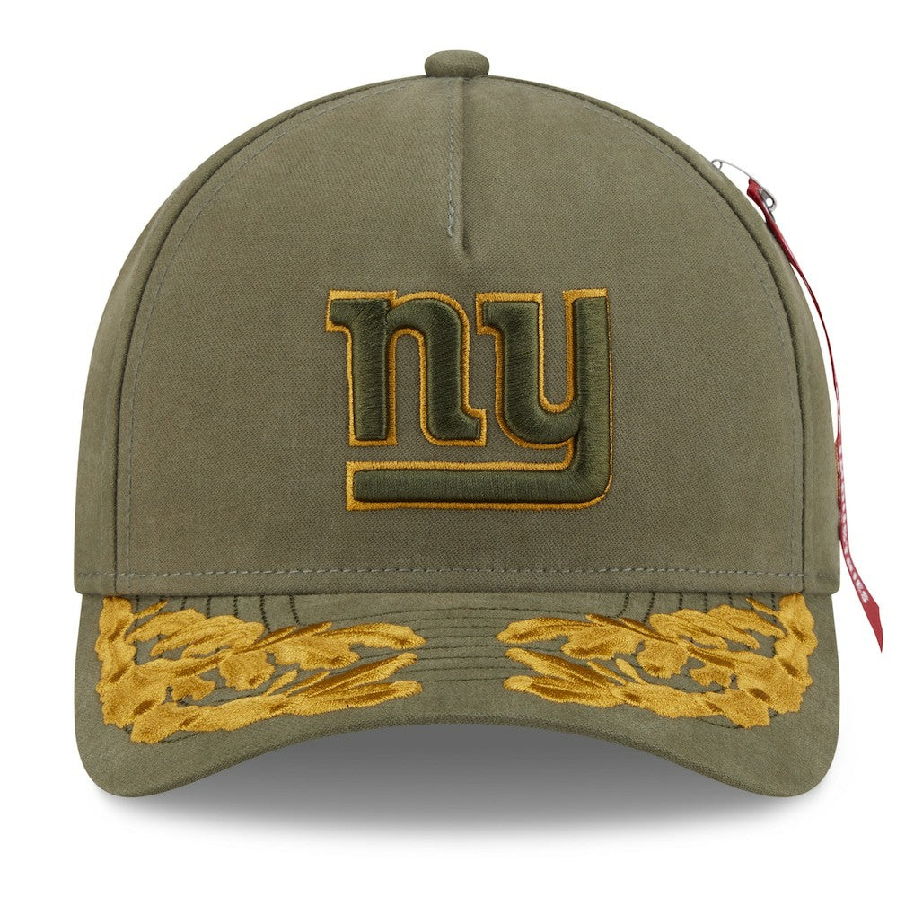 New York Giants x Alpha Industries A-Frame 9FORTY Adjustable Hat | NFL Near me