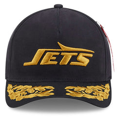 New York Jets x Alpha Industries A-Frame 9FORTY Adjustable Hat | NFL US