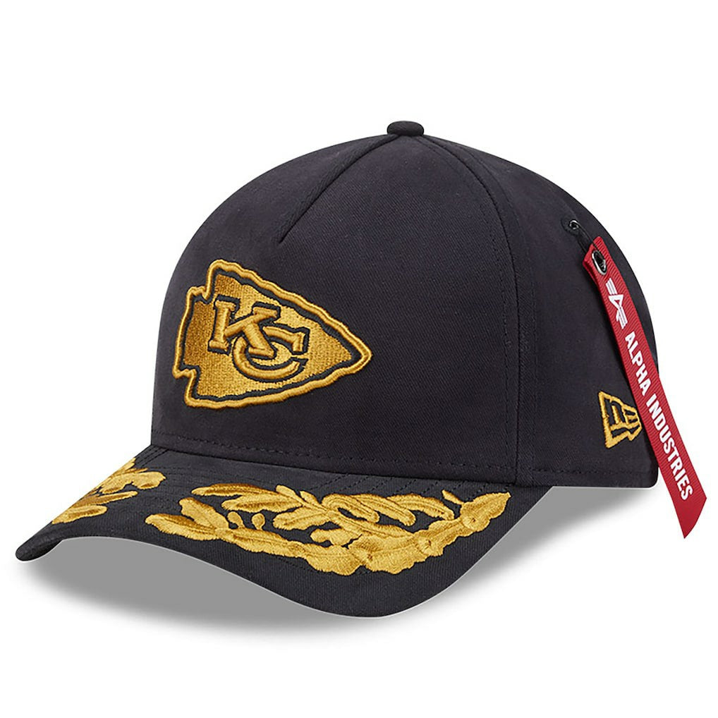 Kansas City Chiefs x Alpha Industries A-Frame 9FORTY Adjustable Hat | NFL Online