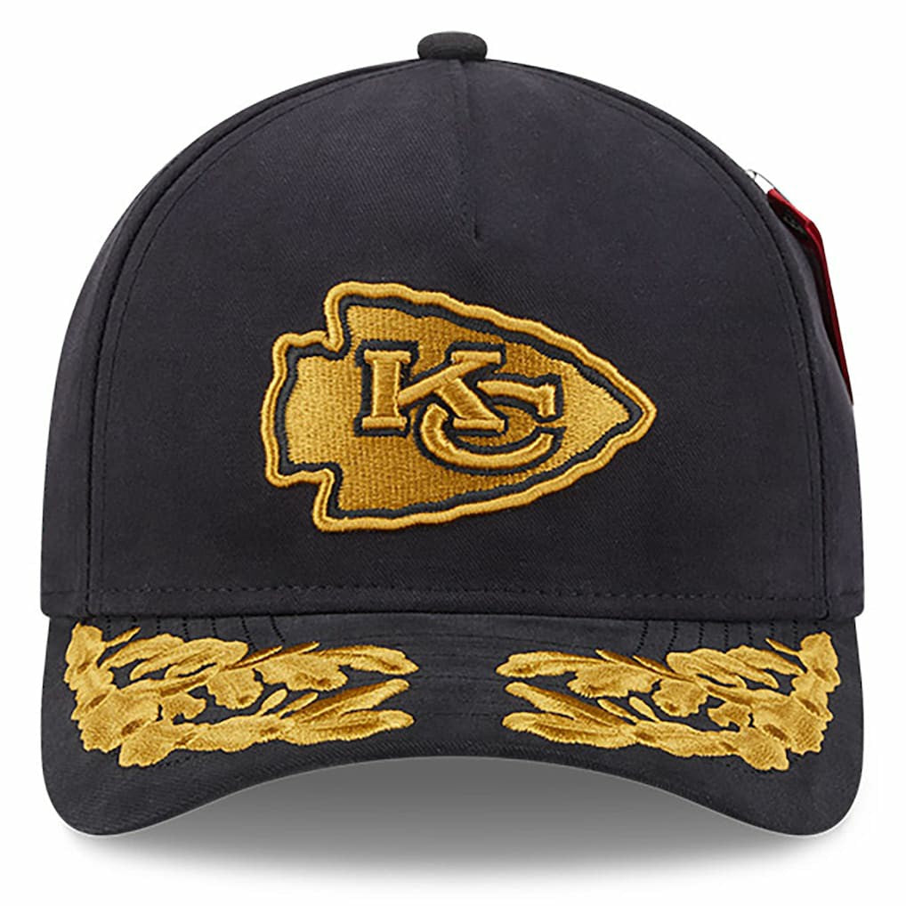 Kansas City Chiefs x Alpha Industries A-Frame 9FORTY Adjustable Hat | NFL Online