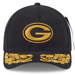 Green Bay Packers x Alpha Industries A-Frame 9FORTY Adjustable Hat | NFL New