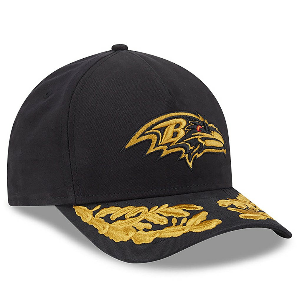 Baltimore Ravens x Alpha Industries A-Frame 9FORTY Adjustable Hat | NFL Outlet